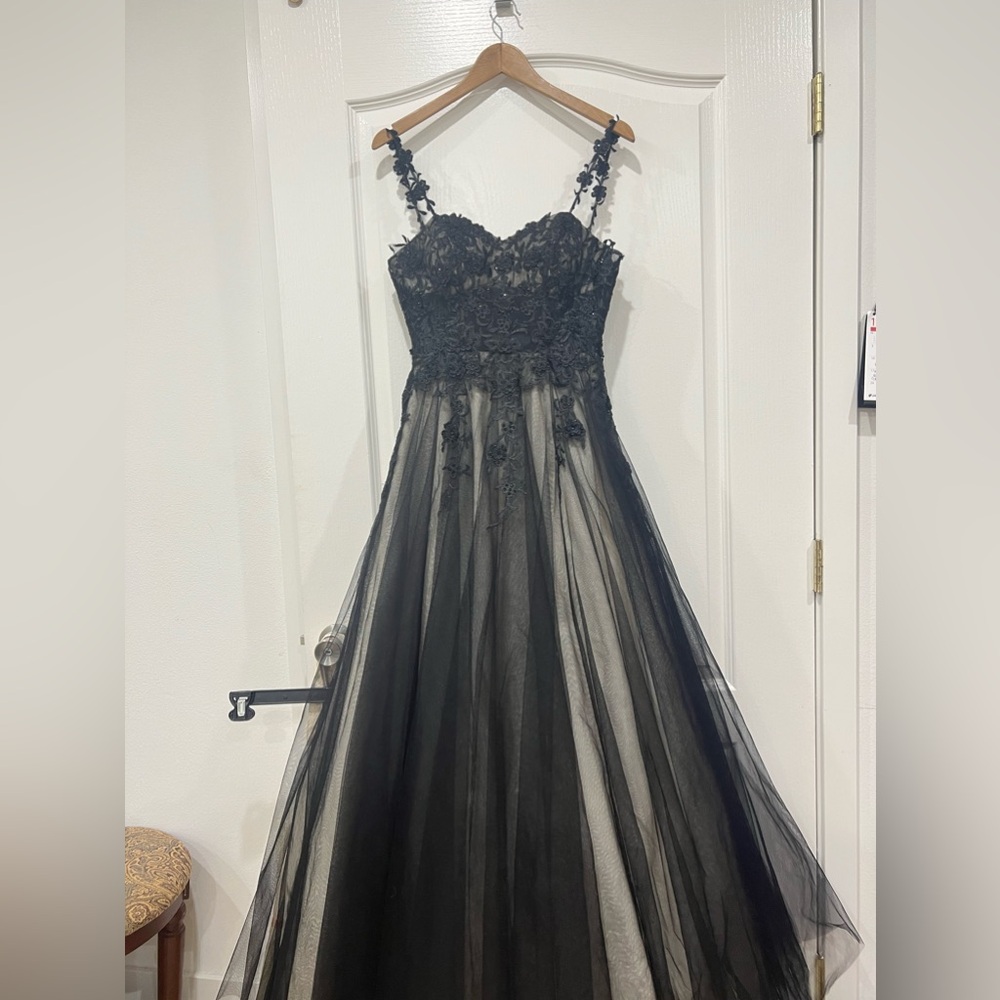 Black party dress
